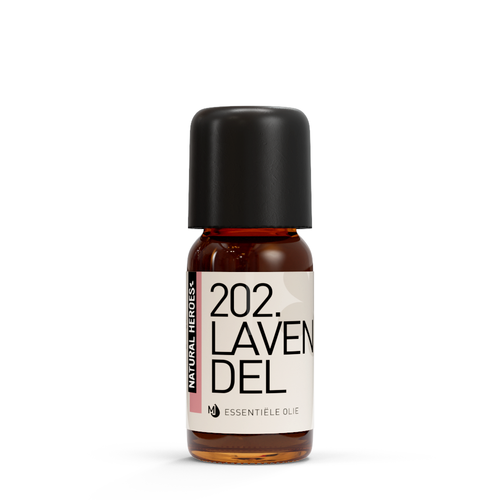 Lavendel etherische olie 10 ml flesje van Natural Heroes